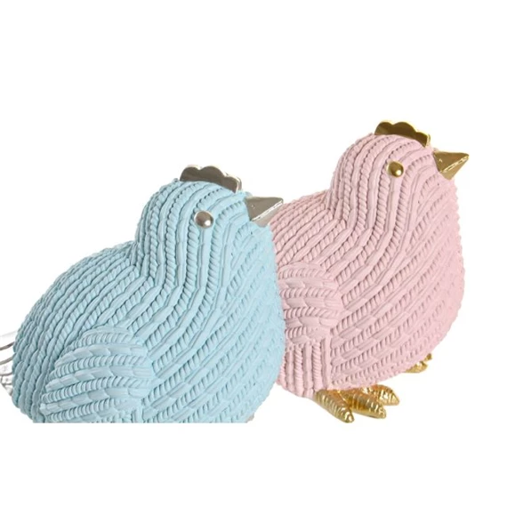 Figura madár 15,5x12x14,5 cm 2 féle