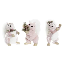 Figura mókus 13x16x21 cm 3 féle