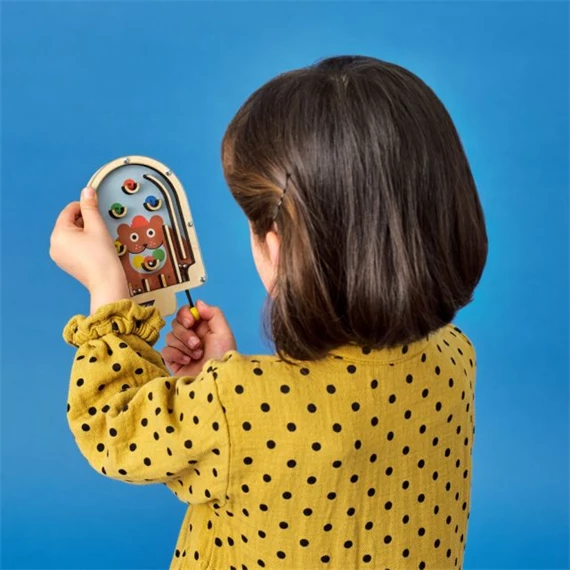 Flipper játék fából 1,27x8,89x1,27 cm