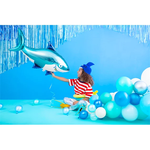 Fólia lufi cápa 102x62 cm mix