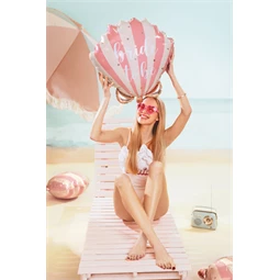 Fólia lufi kagyló menyasszonyi 52x50 cm mix