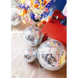 Függő dekoráció diszkógömb 30 cm