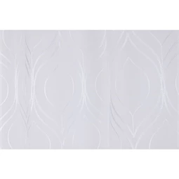 Függöny hímzett, gyűrűs 140x260 cm