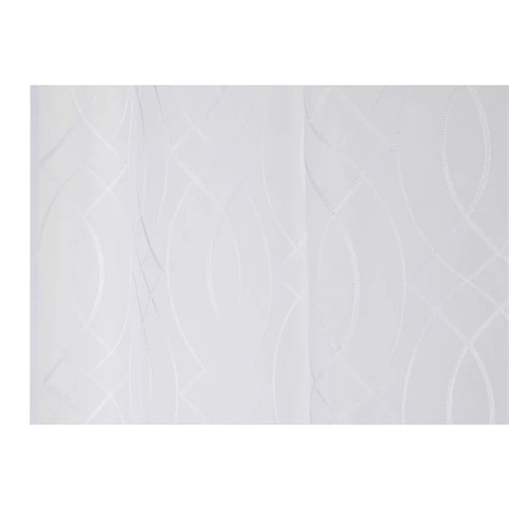 Függöny hímzett, gyűrűs 140x260 cm