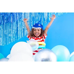 Függöny party kék 0.9 x 2.5 m