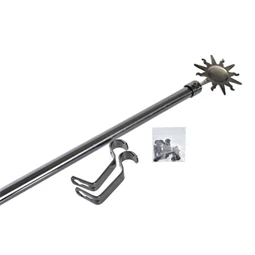 Függönyrúd állítható 120x16x16 cm