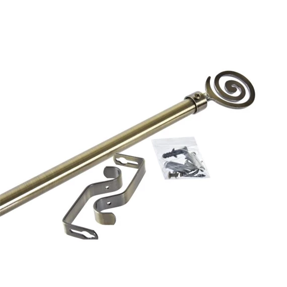 Függönyrúd állítható 160x16x16 cm