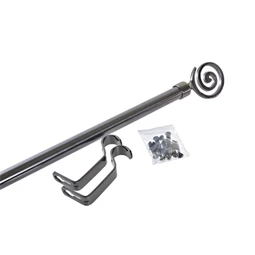 Függönyrúd állítható 160x16x16 cm