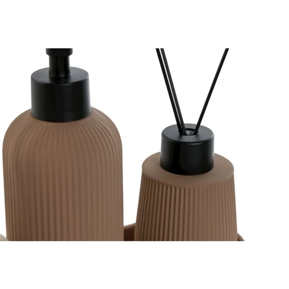 Fürdőszoba szett 300 ml 17x9x2 cm 2 féle S/3