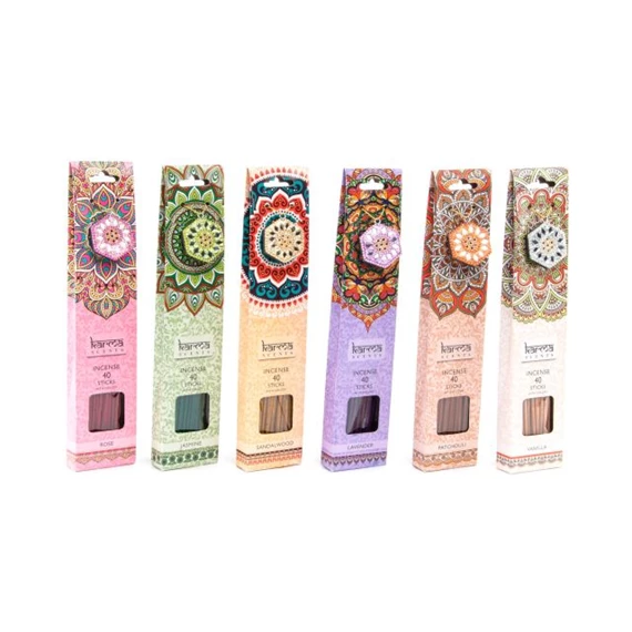 Füstölő szett 25 cm 6 féle S/40