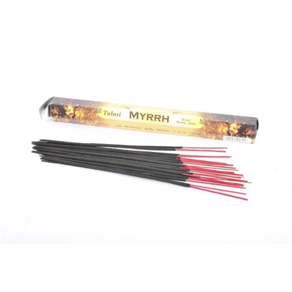 Füstölő szett mirhás 25x4x4 cm S/20