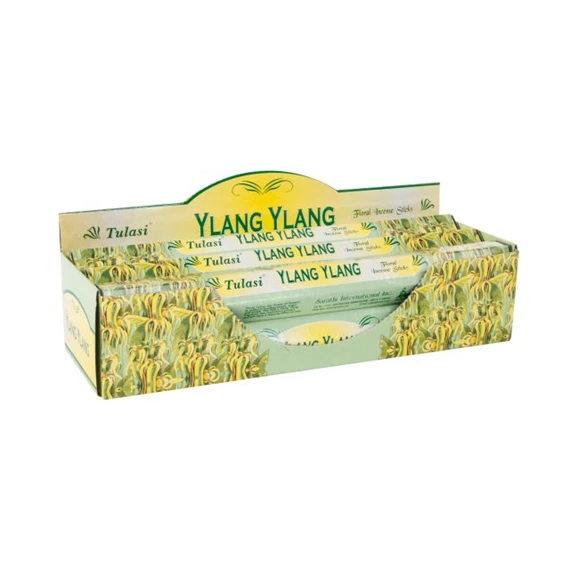 Füstölő szett ylang ylangos 25x4x4 cm S/20