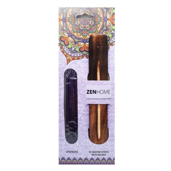 Füstölő tartóval - Levendula 20 db/cs