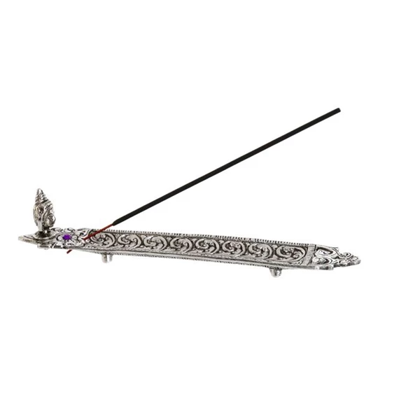 Füstölőtartó Buddhával 22x4x4 cm 6 féle