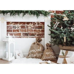 Füzér fából fagyöngy 127 cm