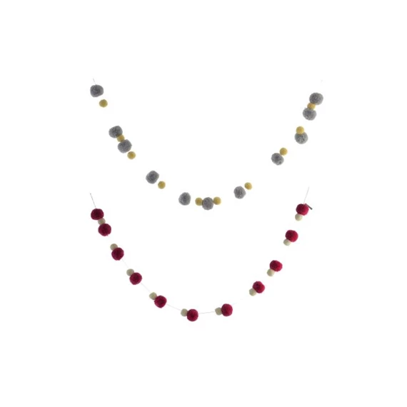 Füzér pomponos 170x10x10 cm 2 féle