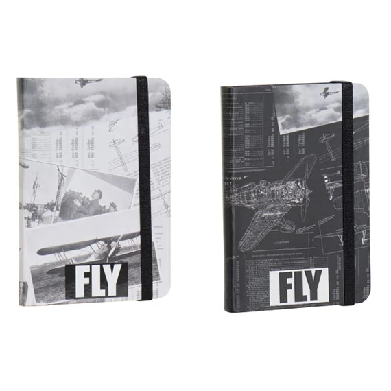 Füzet 80 oldalas 9,5x1,5x14 cm 2 féle