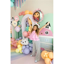 Gabby babaháza lufi fodorral 52x52 cm vegyes