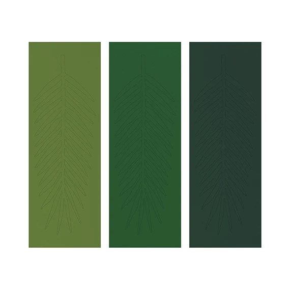 Girland - Trópusi levelek 125cm zöld