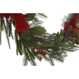 Girland bogyós, 35 LED-es 25x13x180 cm