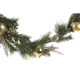 Girland bogyós, 40 LED-es 14x7x150 cm