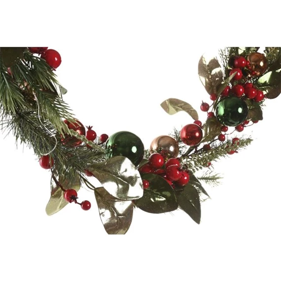 Girland bogyós, 40 LED-es 20x20x150 cm