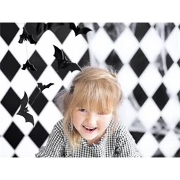 Girland denevérek fekete 1,5 m