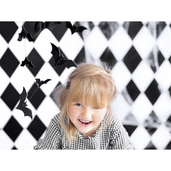 Girland denevérek fekete 1,5 m