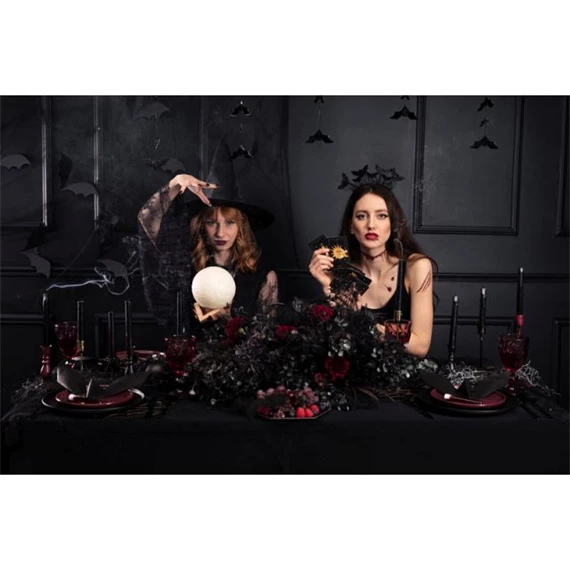 Girland denevérek fekete 1,5 m