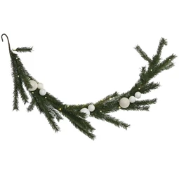 Girland havas, bogyós, 40 LED-es 14x7x150 cm