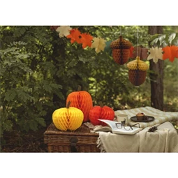 Girland levelek selyempapír 3 m vegyes színek