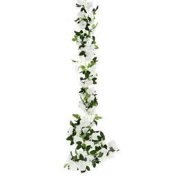 Girland rózsával, levéllel 165 cm