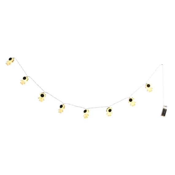 Girland szett űrhajós, LED-es 5x4x180 cm 2 féle S/10