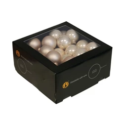 Gömb betűzős 4 cm S/36