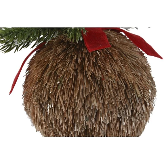 Gömb dekoráció, akasztós 16x8x12,5 cm