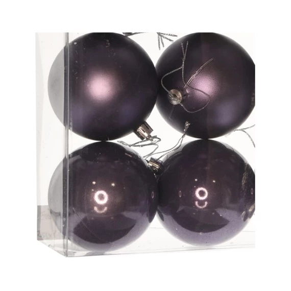 Gömb dobozban 10 cm 3 féle S/4
