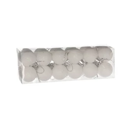 Gömb dobozban, glitteres 3 cm S/24