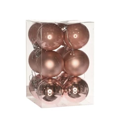Gömb dobozban 6 cm 3 féle S/12