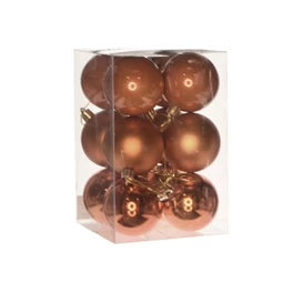 Gömb dobozban 6 cm 3 féle S/12