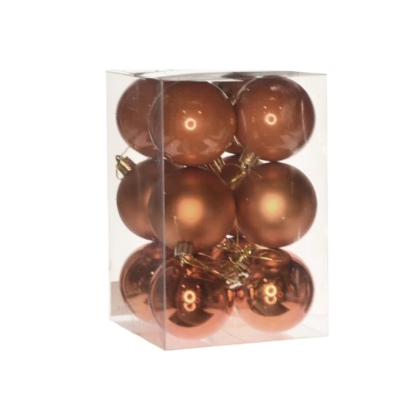 Gömb dobozban 6 cm 3 féle S/12