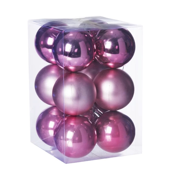Gömb dobozban 6 cm 3 féle S/12