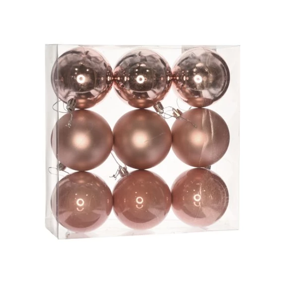 Gömb dobozban 8 cm 3 féle S/9