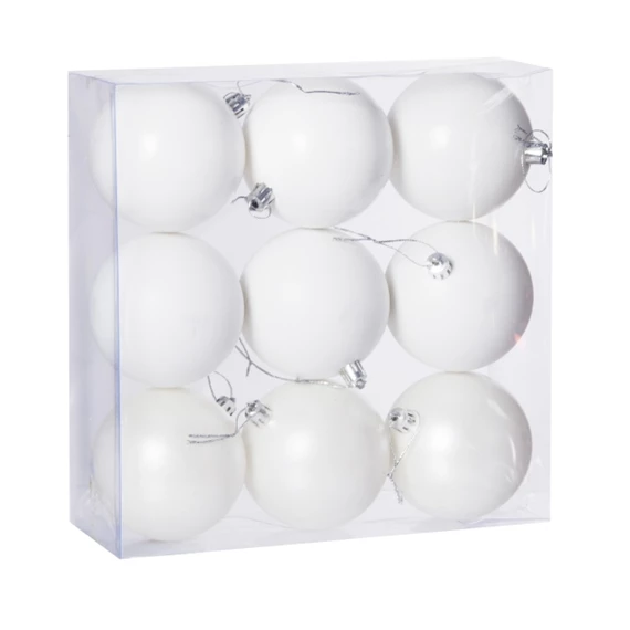 Gömb dobozban 8 cm 3 féle S/9