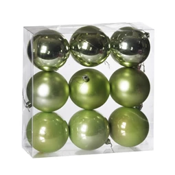 Gömb dobozban 8 cm 3 féle S/9