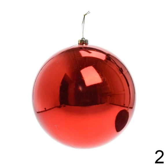 Gömb fényes, matt 20 cm 2féle