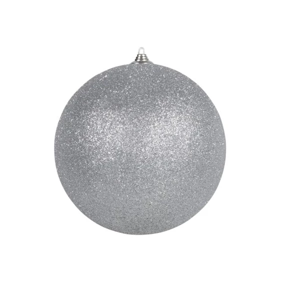 Gömb glitteres 13,5 cm