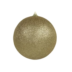 Gömb glitteres 18 cm