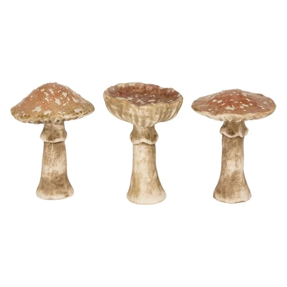 Gomba 6x6x8,9 cm 3 féle