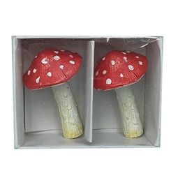 Gomba pöttyös 3,6x2,4x5,7 cm S/2