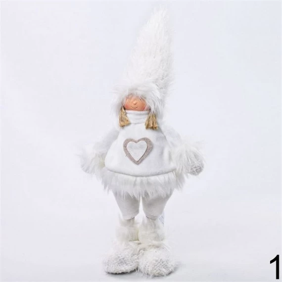 Gyerek fiú, lány szőrös ruhában álló 16x12x40 cm 2féle